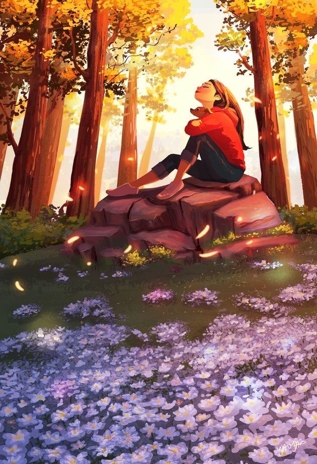 AnneScottlin's tweet photo. ❦When we divert our focus away from our self obsessing we give our weary minds the joy to “just be”. ~Anne Scottlin
#justbe #JoyForLife #happiness #love #Art #YaoyaoMaVanAs #mindfulness #joy https://t.co/09yQrJA0cu