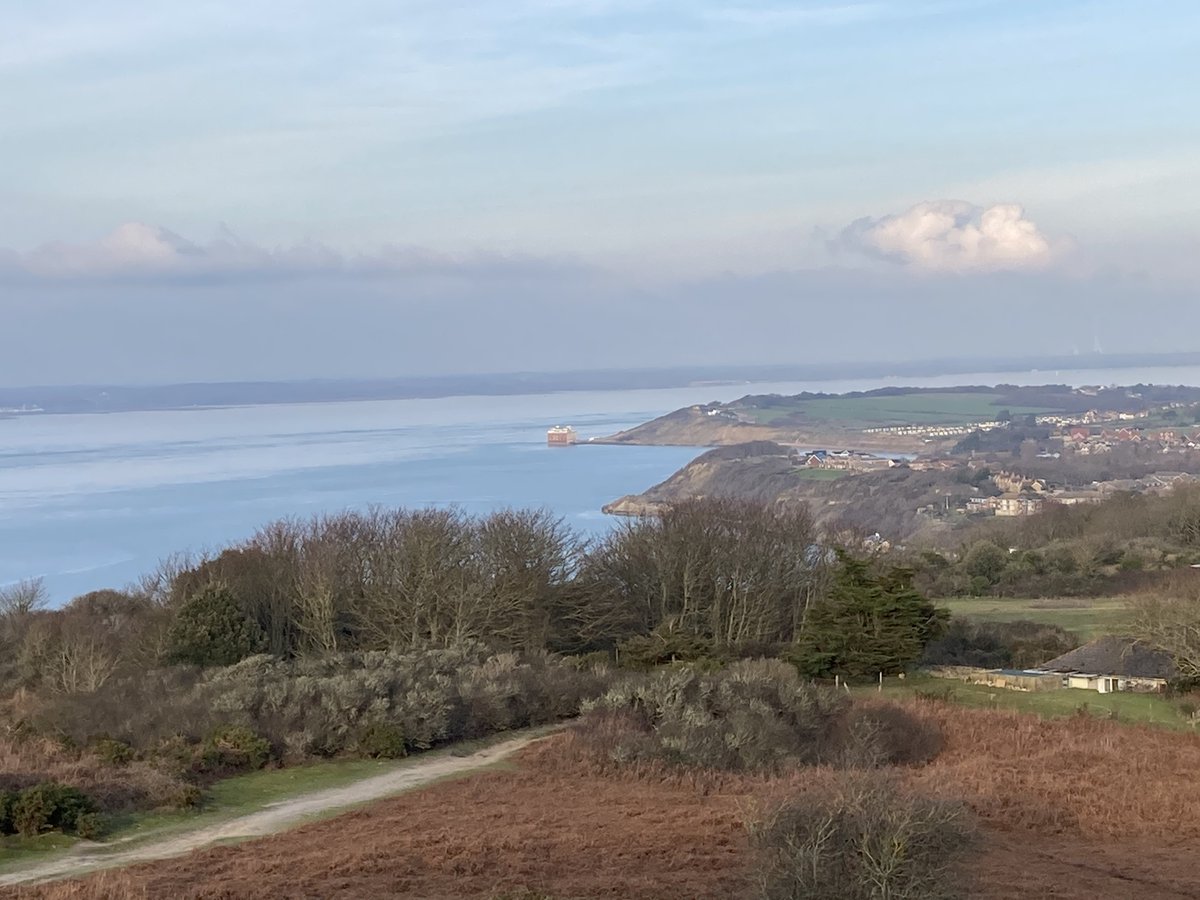 todayatthebay's tweet photo. Winter walk on Headon Warren https://t.co/nHBRK2CruJ