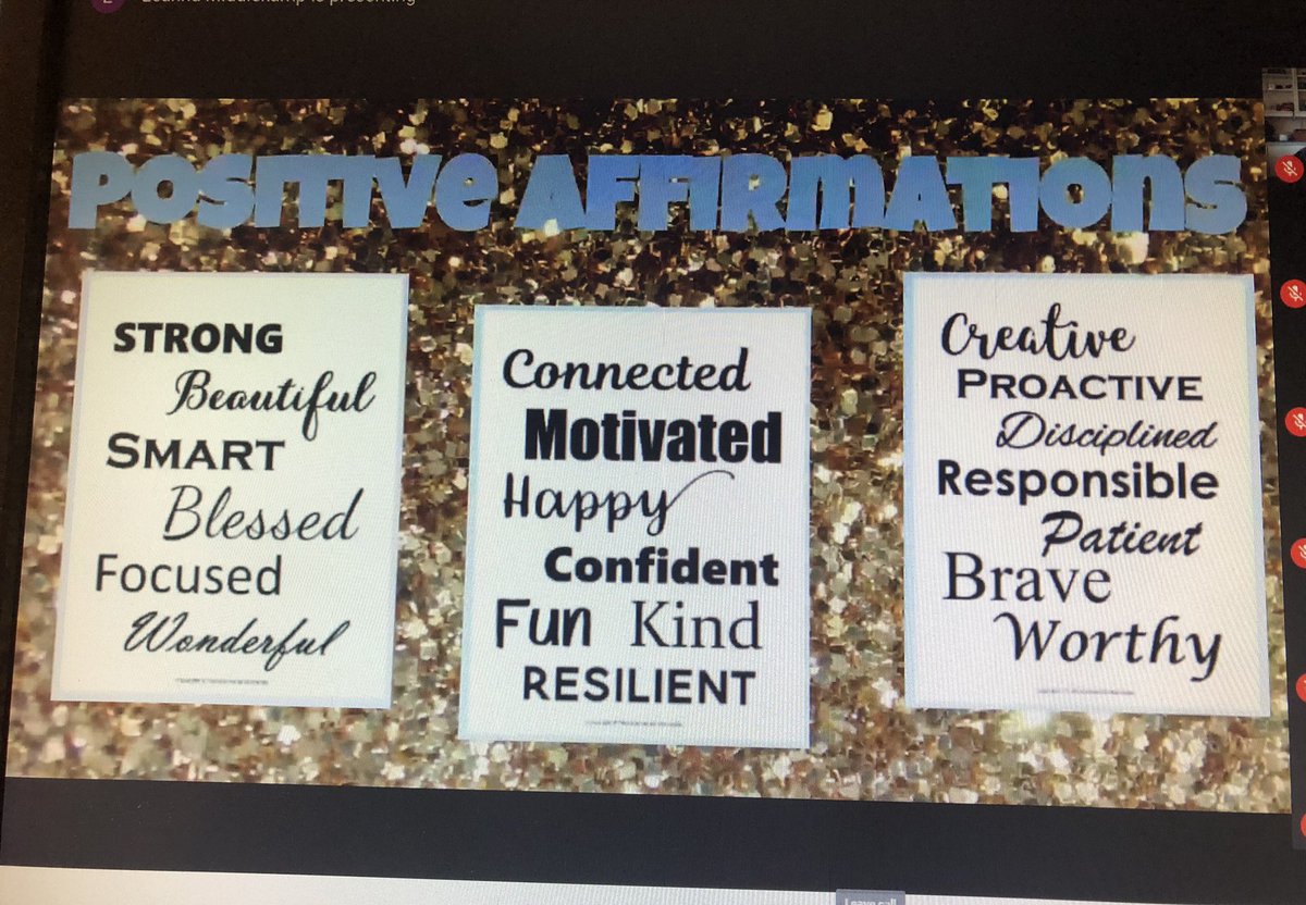 MrsRothTCS's tweet photo. Mornings in @L_Middlekamp’s class are pure joy! Her students share positive affirmations and they have time to check-in with life updates, big or small. This connection is so needed and valued! #ChatsWORTHY https://t.co/bMwEzjudVB