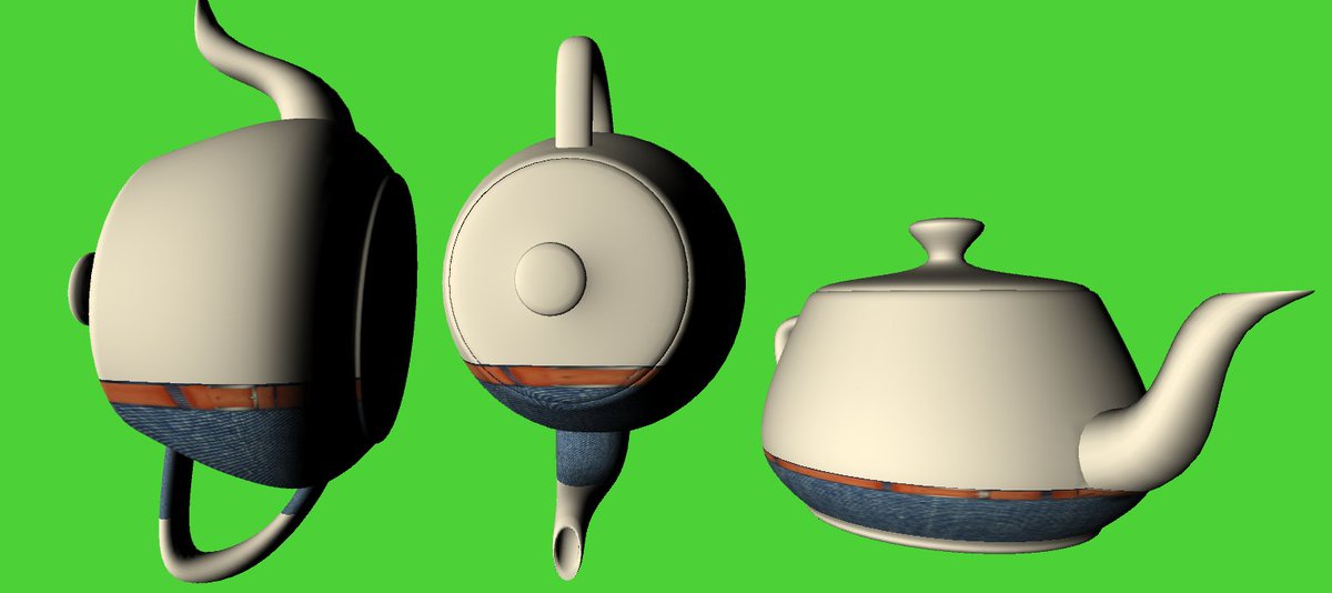 Be sure to rub teapots, you never know when they might contain a jeanie