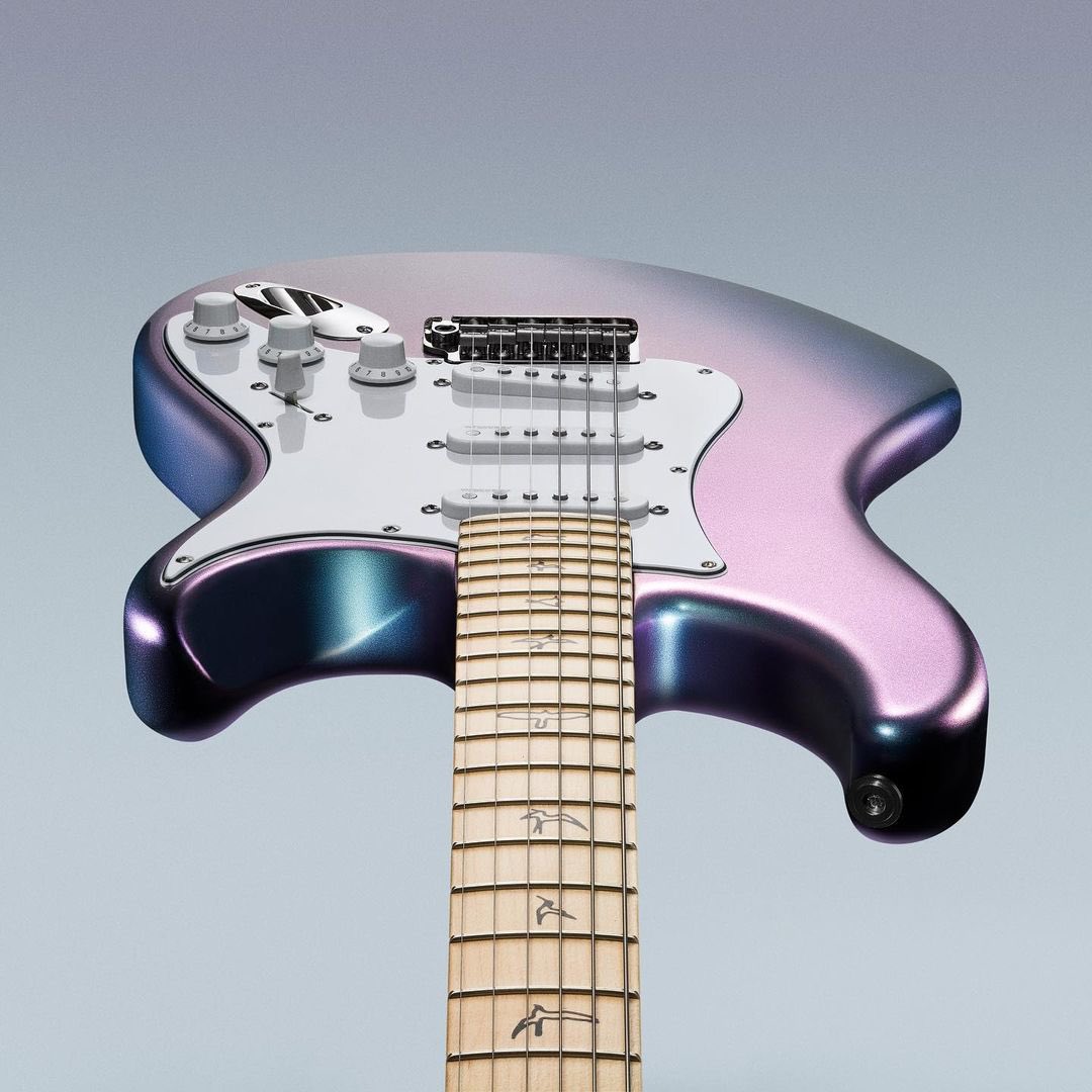 JohnMayer's tweet image. Introducing my limited edition @prsguitars signature model in a new “Lunar Ice” colorway. Contact your PRS dealer or check out prsguitars.com for more info.