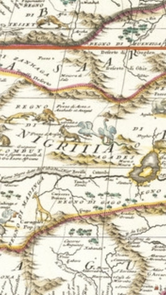 Close look at the 1690 AD Coronelli map of Africa shows huge region/kingdom/country on the map called Nigritia Paese De Negri, which is where Edrisi said in 1100s AD was populated by Jews, as noted on the 1740s Anville map, and on other maps called Negroland by the ‘slave coast’