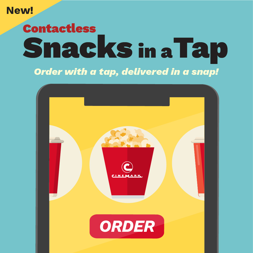Cinemark Theatres on Twitter "HOW TO GET SNACKS IN A TAP 👇 1. Choose