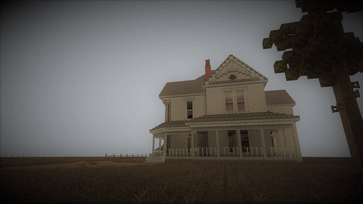 RealismSquare's tweet image. American Ranch #Minecraft