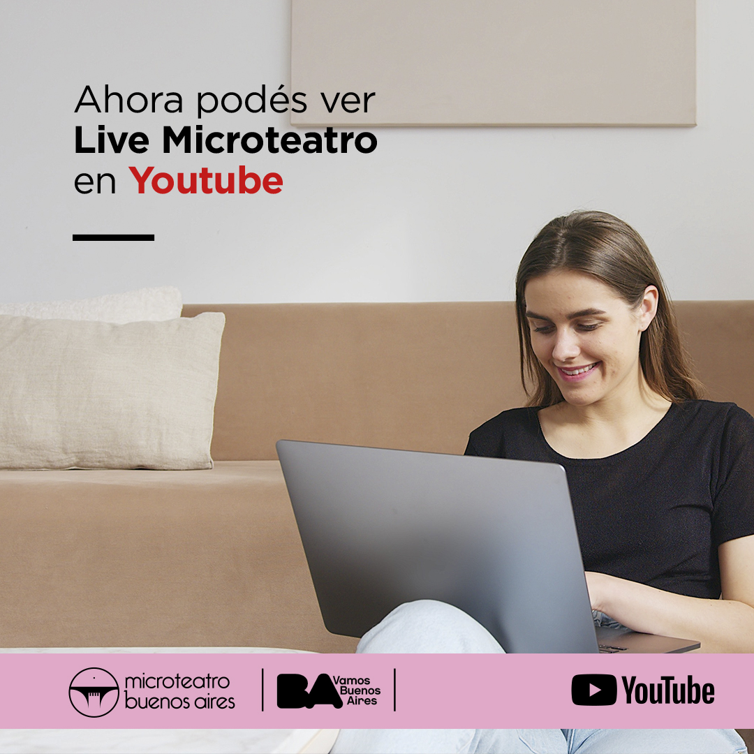 SUSCRIBITE Y ENAMORATE 🥰❤️
.⁣⁣⁣⁣⁣
Mirá los estrenos todas las semanas en nuestro canal de Youtube. Es muy fácil, entrás al link en bio y listo, ¡diversión garantizada! 🙌⁣⁣⁣⁣⁣⁣⁣⁣
.⁣⁣⁣
#Teatro #Microteatro #BuenosAires #PorAmor