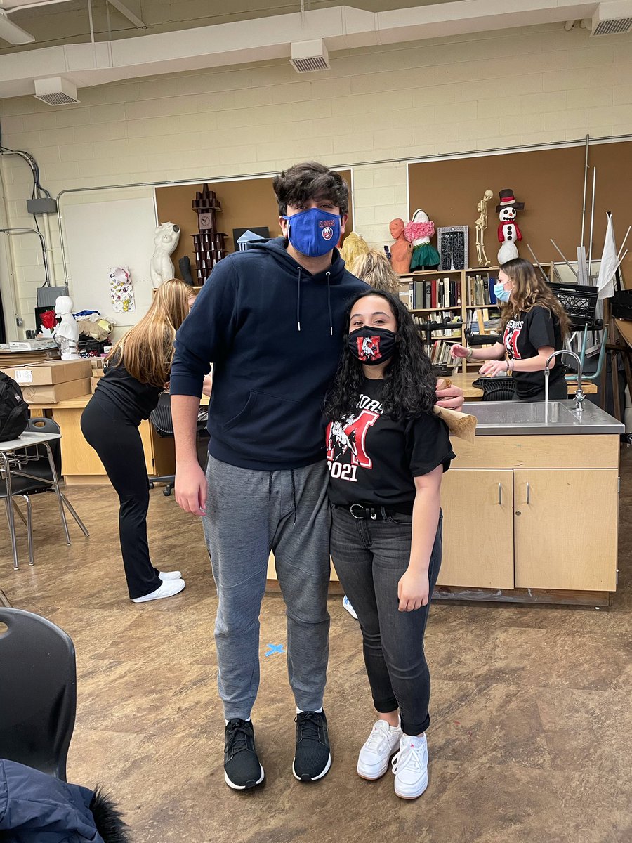 Senior day! <a href="/MHSClassOf2021/">MHS Class of 2021</a> #onela2tr1de