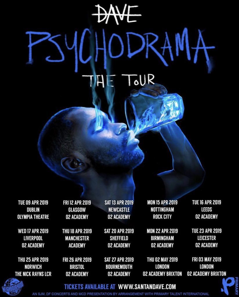 After the release of PSYCHODRAMA, Dave would then tour the world.