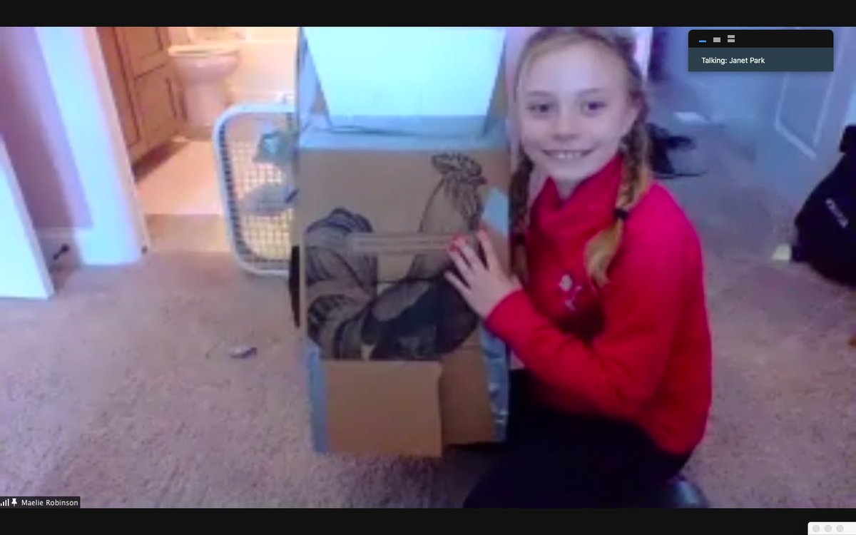 msjanetpark's tweet photo. Students researched natural disasters and their devastating effects, then engineered and tested a shelter to protect a stuffed animal in a simulated tornado (fan)! #zoompresentations #ngsschat #ngss #tornadoshelter #wemakeadifference #203unites https://t.co/ZJZnvT8ulK