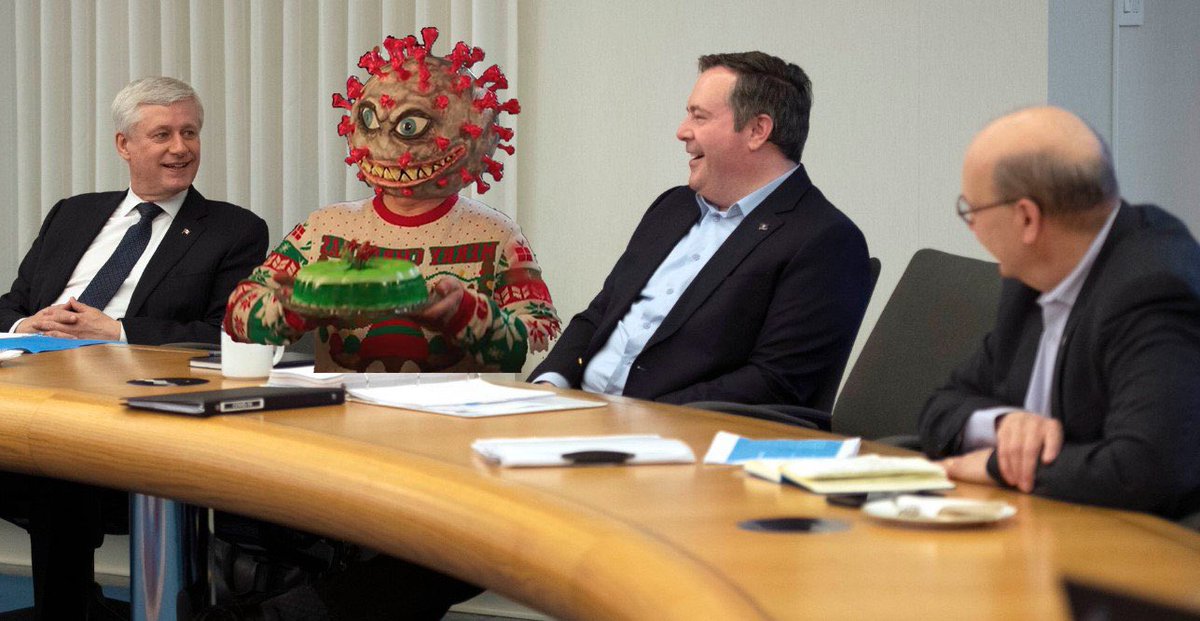 Albertans, have you wondered why the pandemic response dictated by  @UCPcaucus  @jkenney  @shandro has been a failure mired in incompetence, maybe this is why: 1/7 #RESIGNKENNY  #FiretheUCP  #abpoli