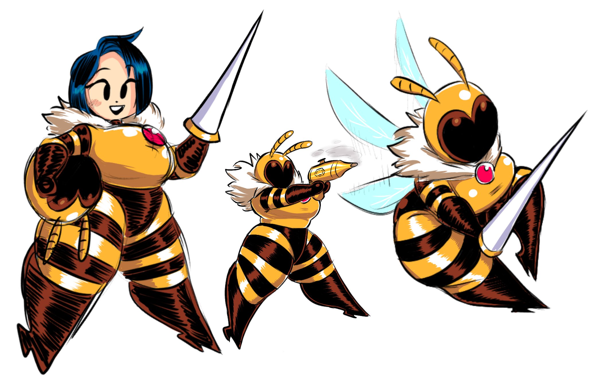More of my bee girl. 