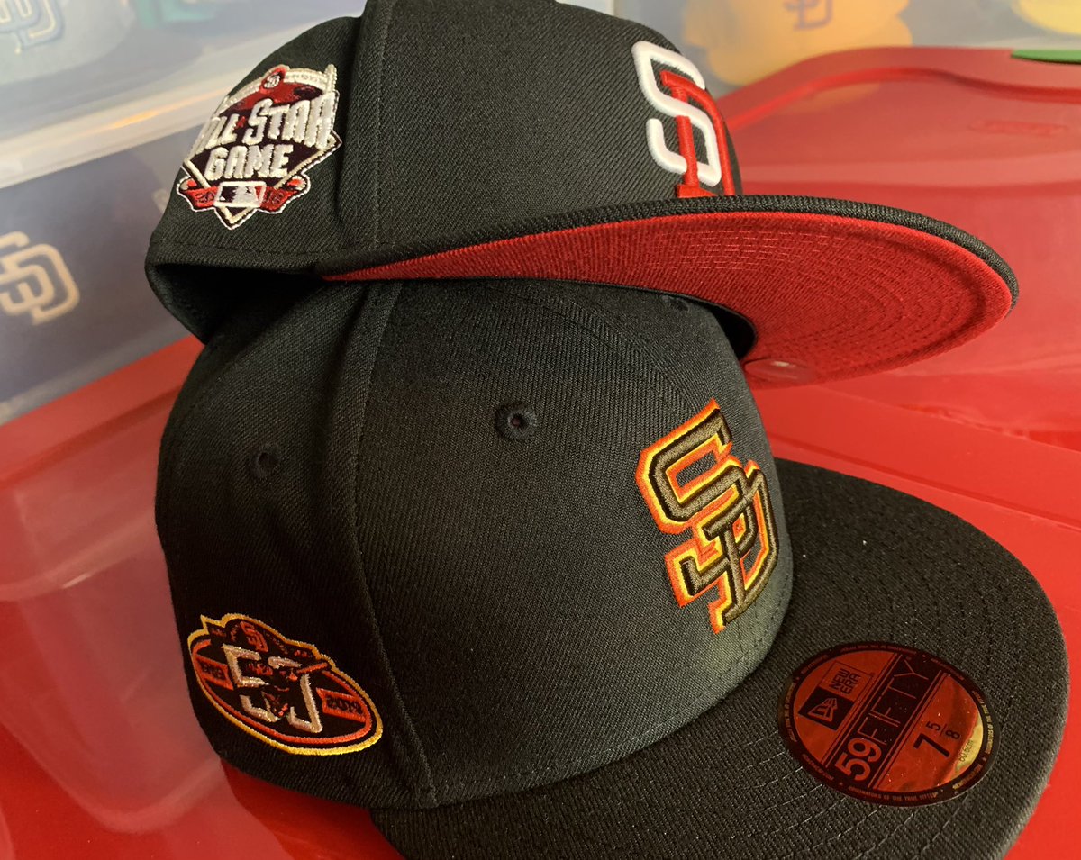  @HatClub has also released new patches for my Padres and in more unique colorways! I couldn't resist adding these to my rotation.
