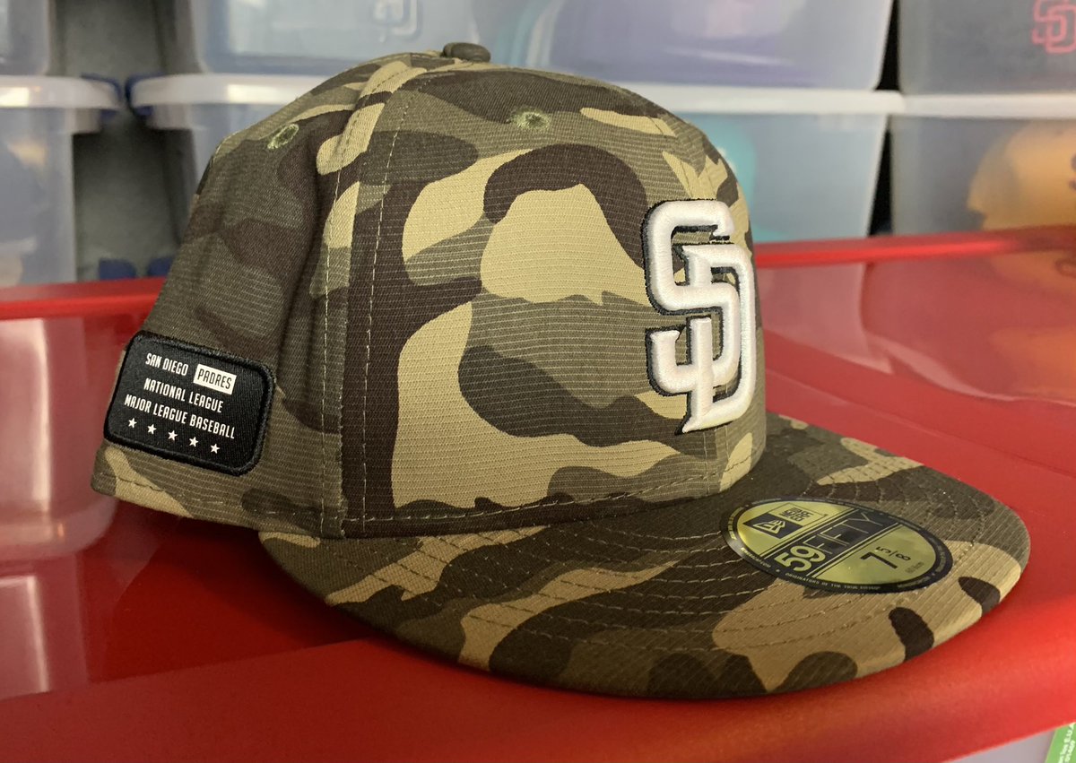 It's unfortunate that some caps have been resigned to "what could have been", such as these 2020 Padres Mexico Series and Armed Forces Day variants.