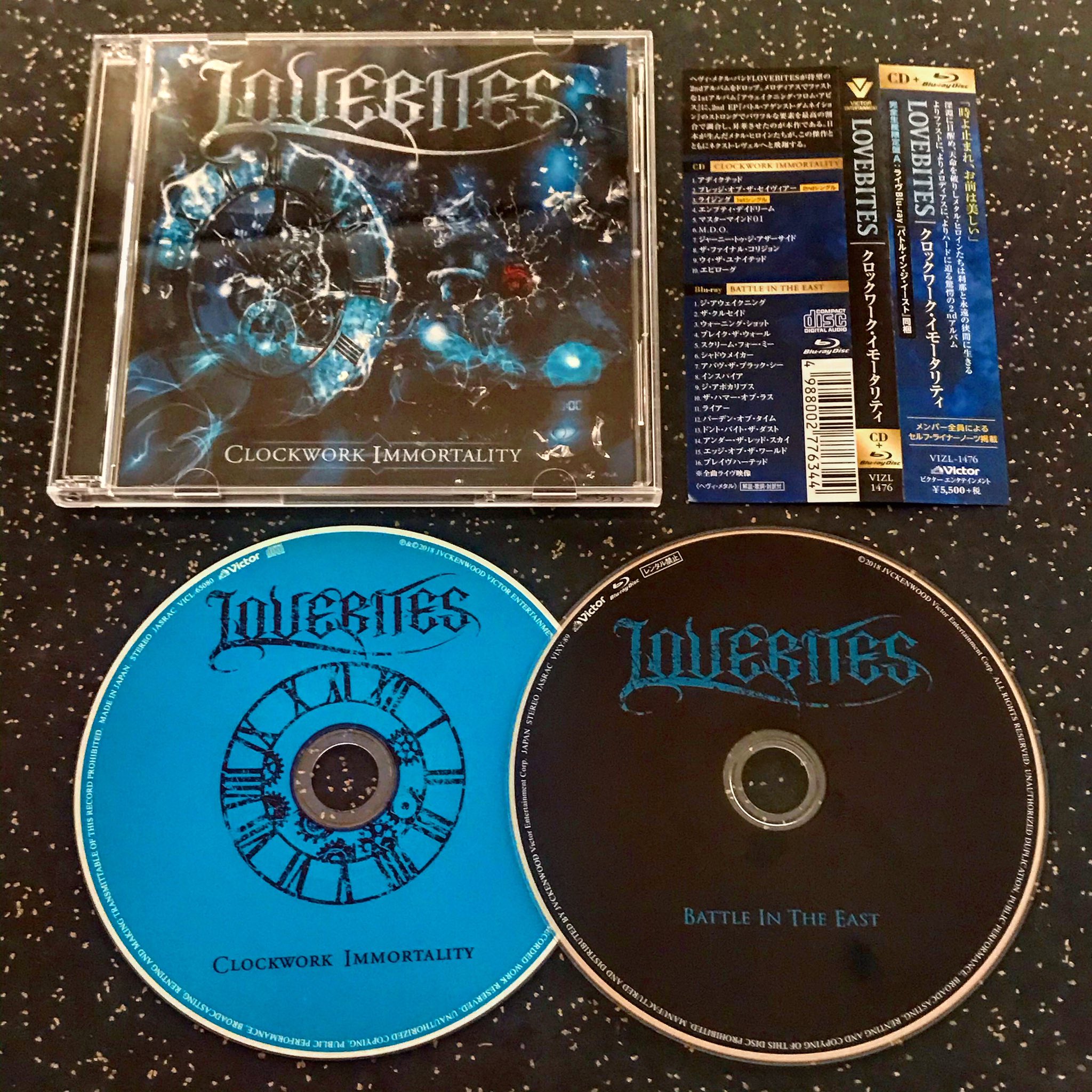 LOVEBITES/CLOCKWORK IMMORTALITY/CD+Blu 【公式通販】