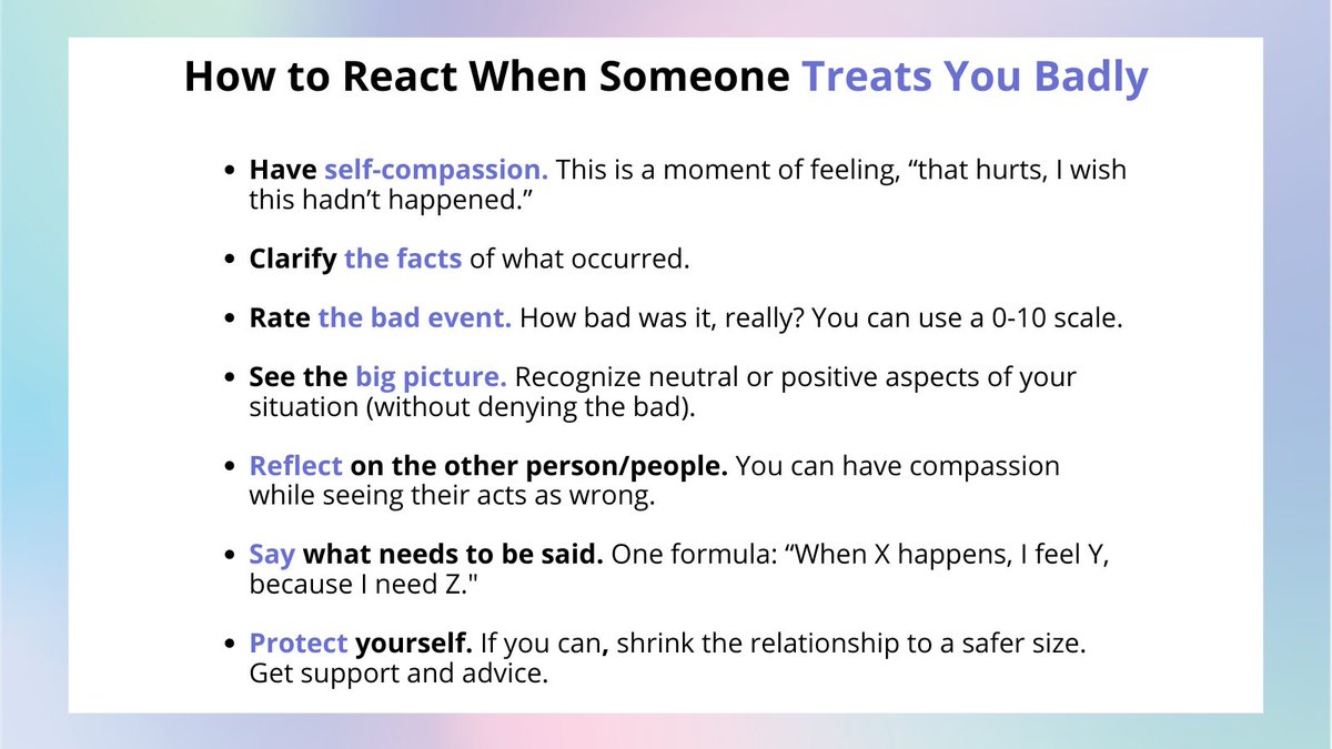 A you in relationship treats someone badly when 7 Ways