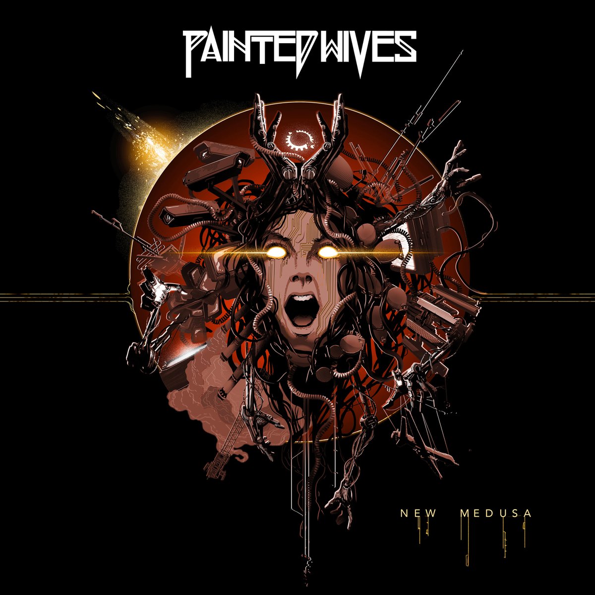 .<a href="/PaintedWives/">Painted Wives</a> release their full-length album 'Medusa' today - orcd.co/newmedusa

#paintedwives #NewMedusa #NewMusicFriday