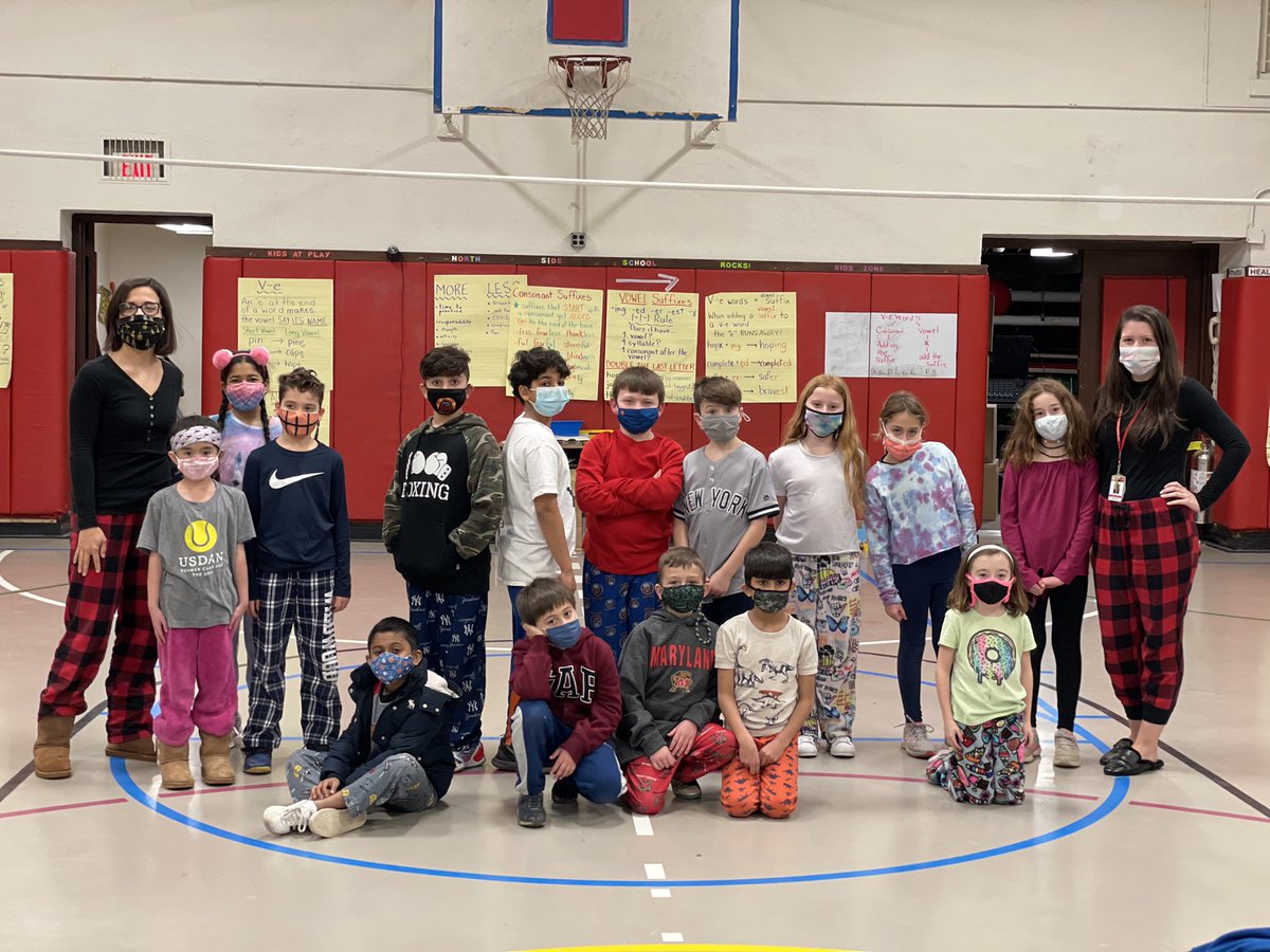MsPoncet's tweet photo. Pajama Day was so much fun! @NorthSideEW https://t.co/lCyJHkGTKg