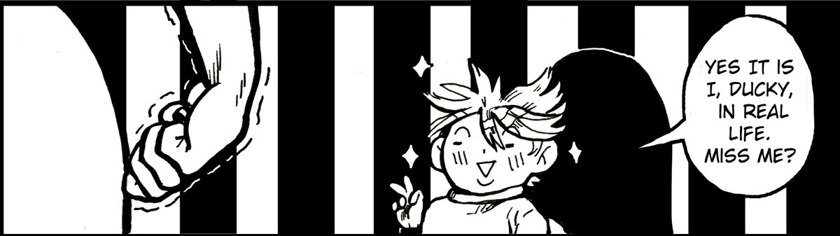 happy ducky day!!✨ i'm currently doing the last bits of editing and uploading the comic later today