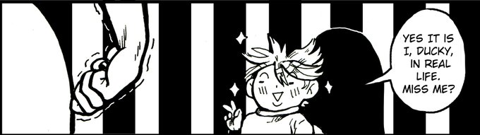 happy ducky day!!✨ i'm currently doing the last bits of editing and uploading the comic later today 