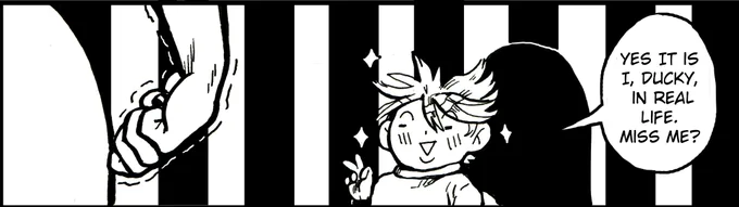 happy ducky day!!✨ i'm currently doing the last bits of editing and uploading the comic later today 