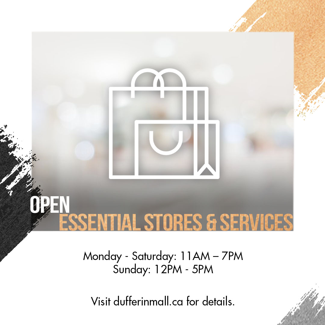 DufferinMall on Twitter "In accordance with the State of Emergency