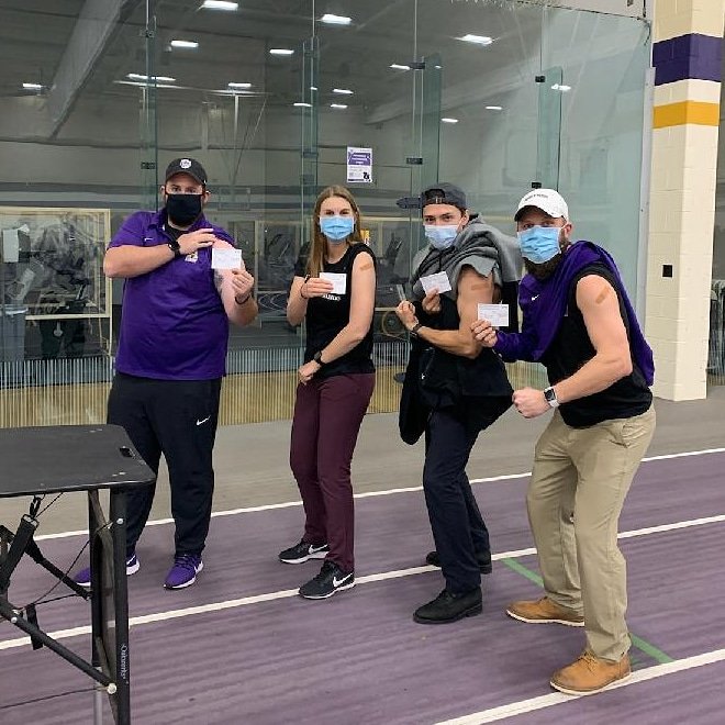 Vaccinated. #athletictrainers #ATCs #healthcareprofessionals #morethantape #wheresmytail #science #GoBrits #MaskUpBrits