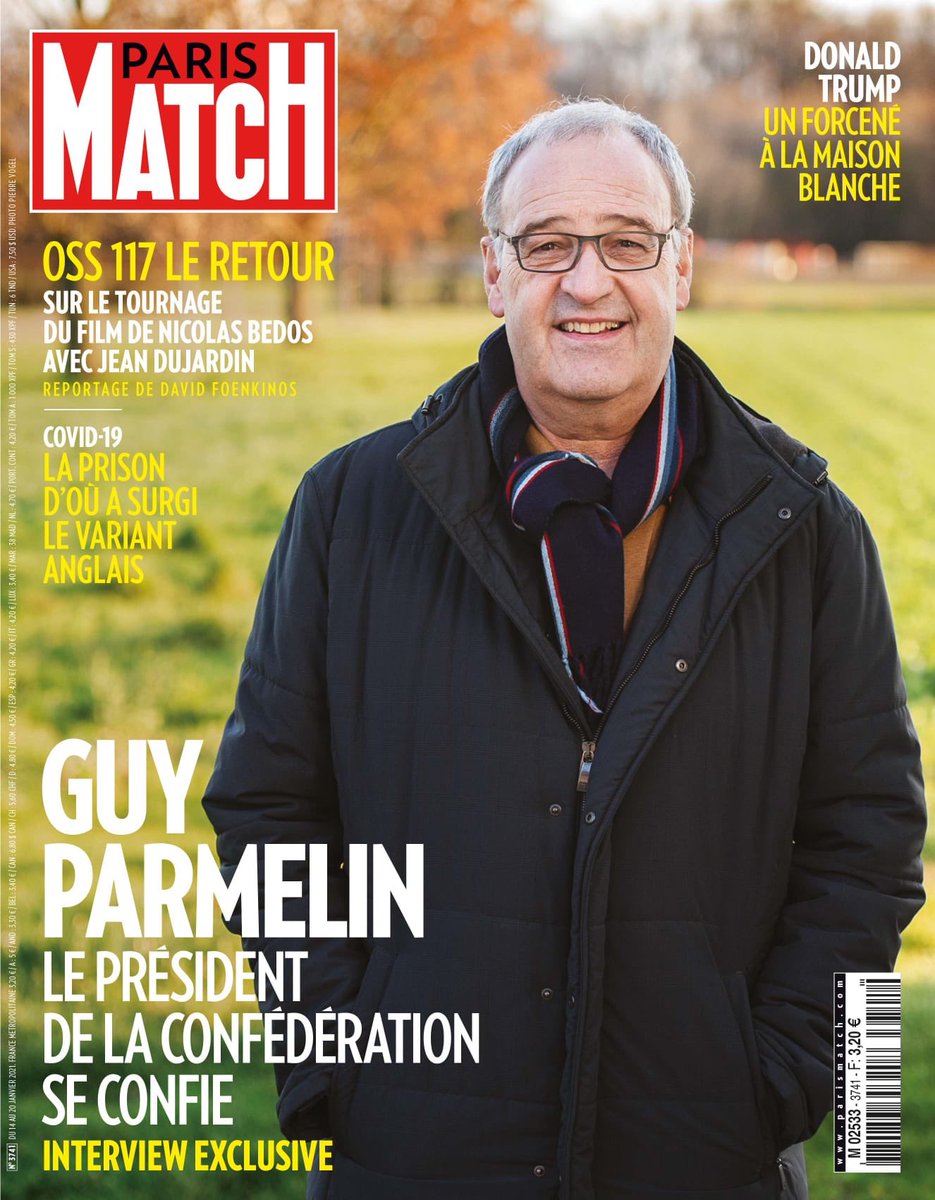 Paris Match Suisse fait sa couverture nationale avec une personnalité suisse. Interview exclusive. Des confidences privées et politiques. 
Une histoire de vie. Un vigneron devient président de la Confédération !