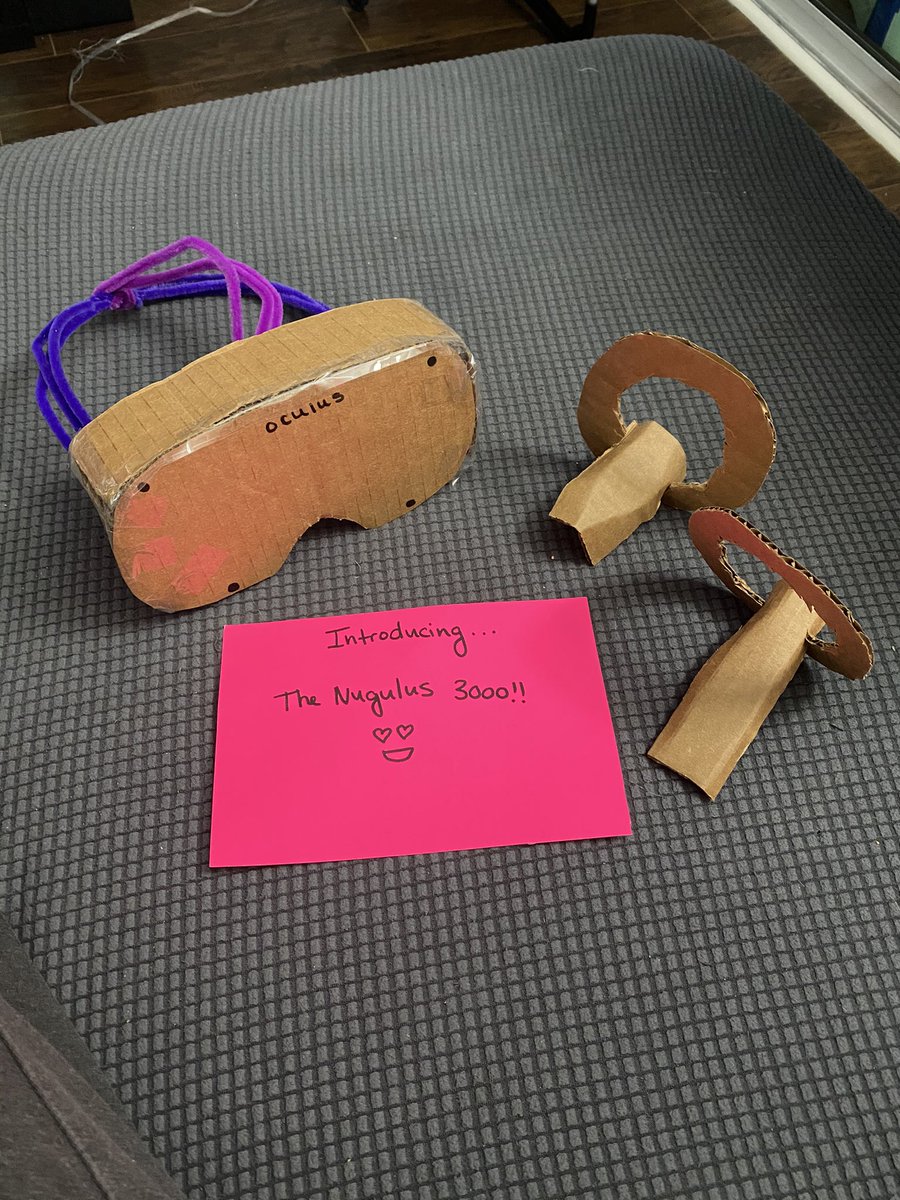 jastootie's tweet photo. When your amazing partner wants to get you a VR set for your birthday but they’re sold out everywhere 😂
I have the best partner. Love you 😘 thanks for making my pandemic birthday the best it can be! https://t.co/pMzNHcIK6C