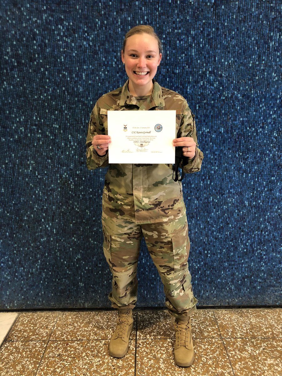 kaura_gornall's tweet photo. Got some exciting news today...future Intel Officer!! #14N #131days https://t.co/FxWAWBRu2L