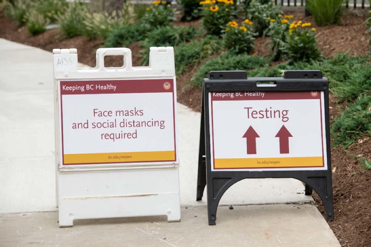 Boston College requires all students, faculty, and staff who will be on campus during spring semester to be tested for the coronavirus. 

In a letter to the campus community, senior administrators outline the testing plan and schedule: on.bc.edu/3qmWCzR