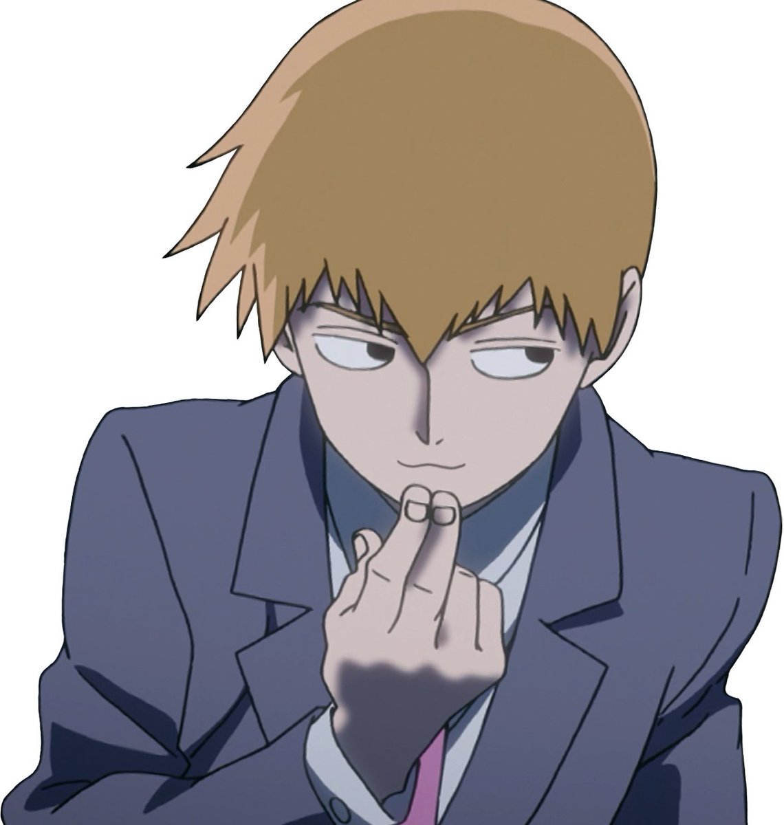 1,587. redrew 1 of my favorite reigen screenshots :3c. 