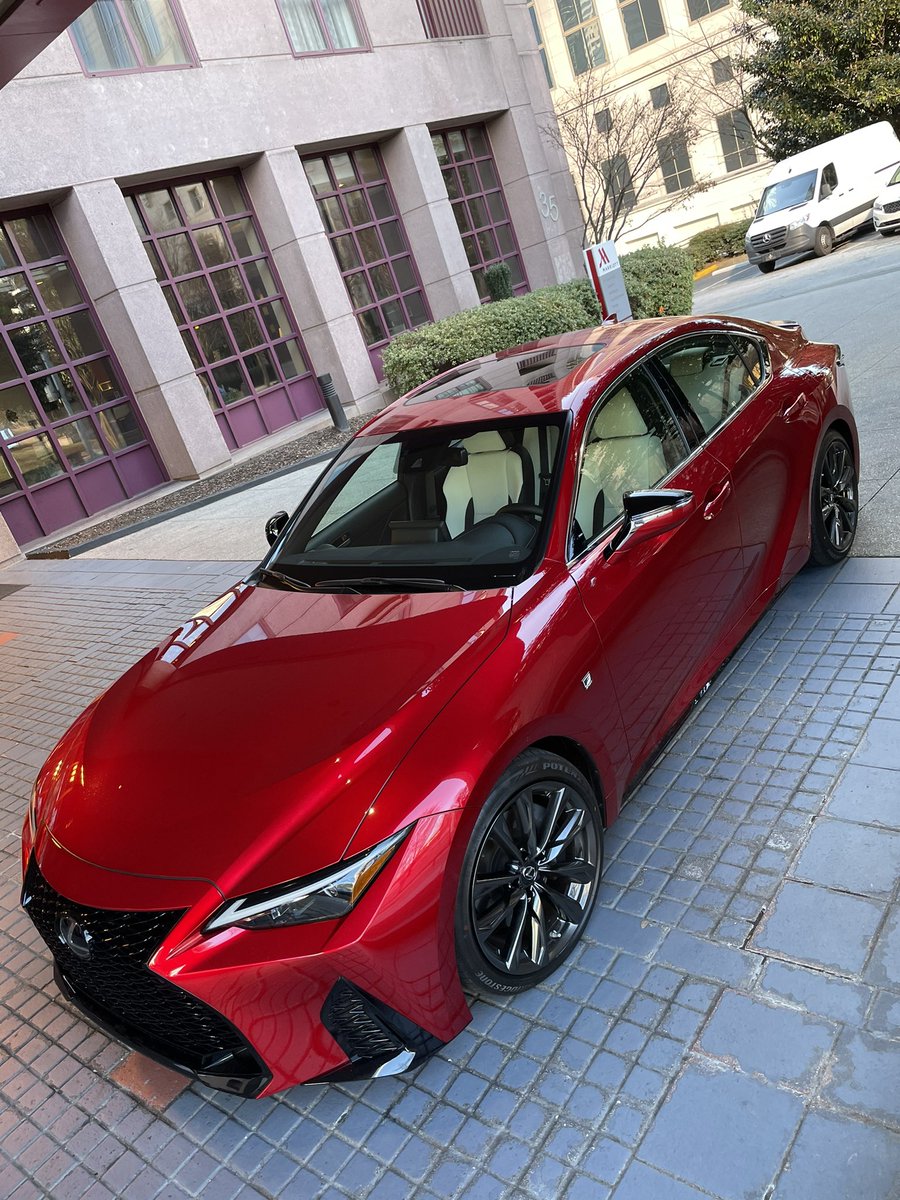 IAmFlyGuyDC's tweet photo. Check Out This 🔥 Red Toy
I’ll Be In All Weekend Long
The 2021 Lexus IS F Sport
Major S/O To @Lexus & @AutomotiveRhythms
#ExperienceAmazing
#LexusIS #AutomotiveRhythms
#ButlerLexusSouthATL #NalleyLexusRoswell #NalleyLexusGalleria #HennessyLexus #HennessyLexusOfGwinnett https://t.co/Y8OPeL3rNp