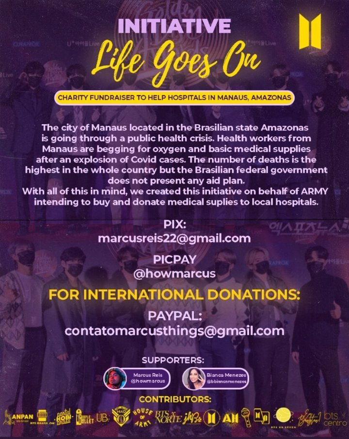 hobbibox's tweet photo. ✨
ARMYYYY LOOK THIS 🙏🏻🙏🏻🙏🏻🙏🏻🙏🏻🙏🏻🙏🏻🙏🏻🙏🏻💜
✨
#oxigenioparamanaus #SOSManaus #SOSAMAZONAS #manauspedesocorro #HelpManaus #ArmyHelpManaus https://t.co/3GnTzTm525