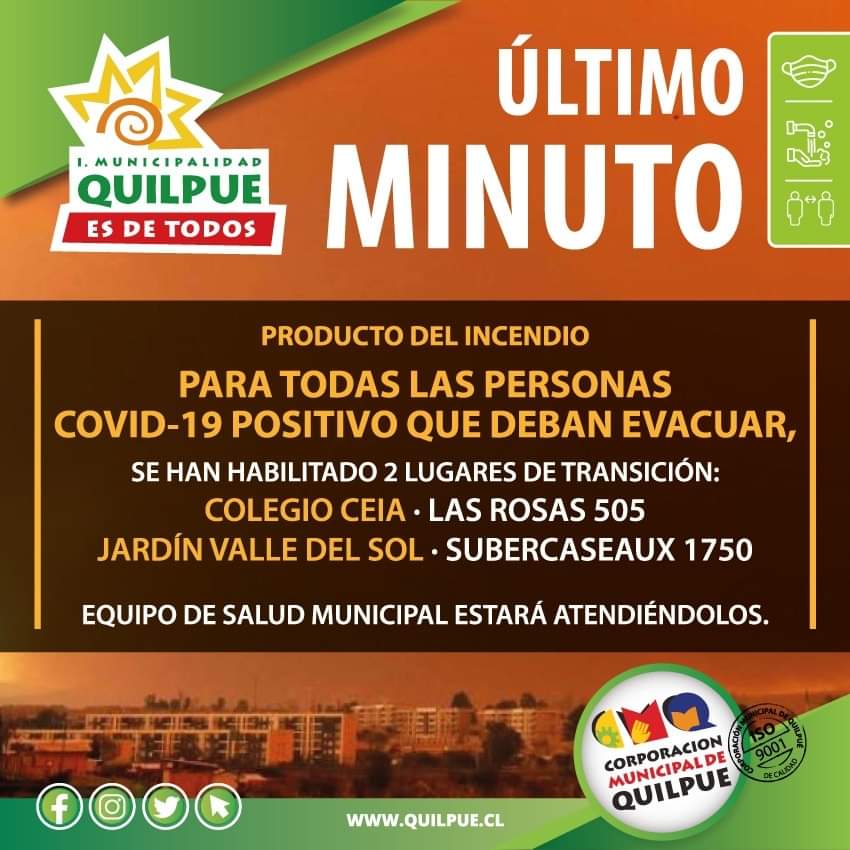ParandoLaOlla's tweet photo. #Quilpué #Covid_19 #AlertaRoja #IncendioForestal https://t.co/coouPYXMB4