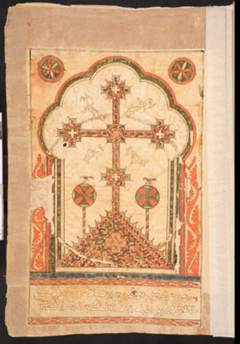 Christian manuscripts from the Middle East, usually written in Arabic, Syriac, or Coptic, are influenced by Islamic styles but have unique characteristics. -jm