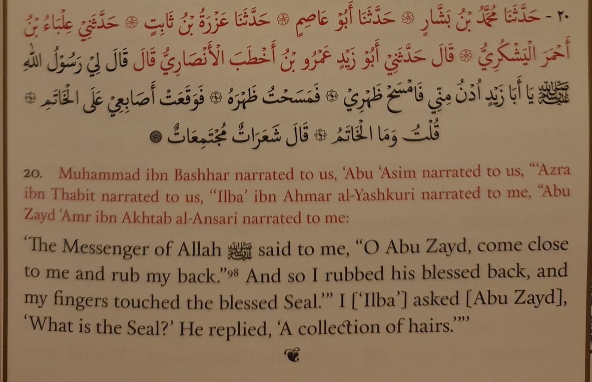 Day 15/365Hadith no.20