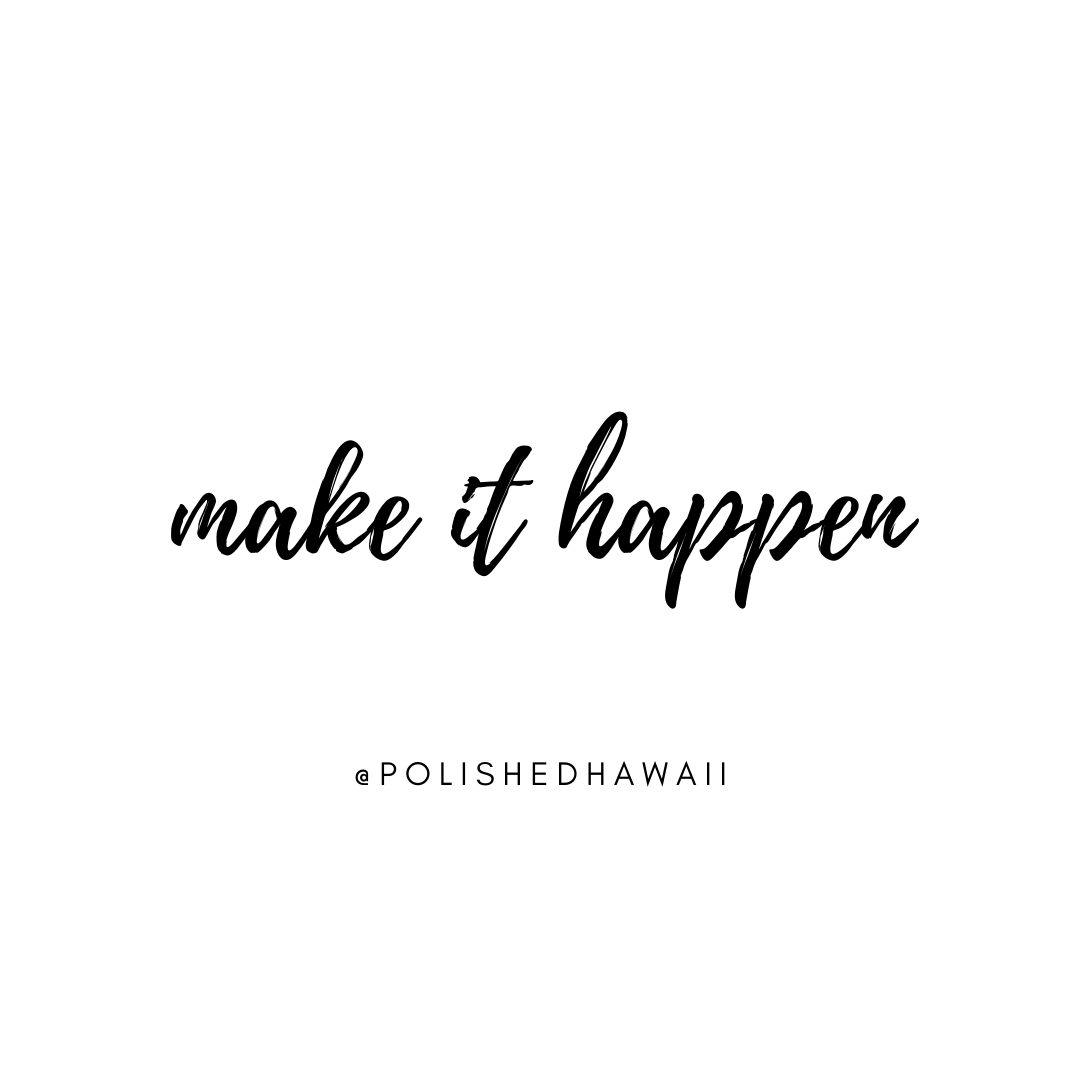 PolishedHawaii's tweet photo. Just do it! Sometimes, you just have to make moves, and those around you are either going to come along for the ride or they won't 🤷🏻‍♀️ And it's okay! But just MAKE THAT SHXT HAPPEN FOR YOURSELF.⁠
⁠
 #quotestagram #lifequotes #motivationalquotes #inspirationalquotes #instaquote https://t.co/B6Yb057tl7