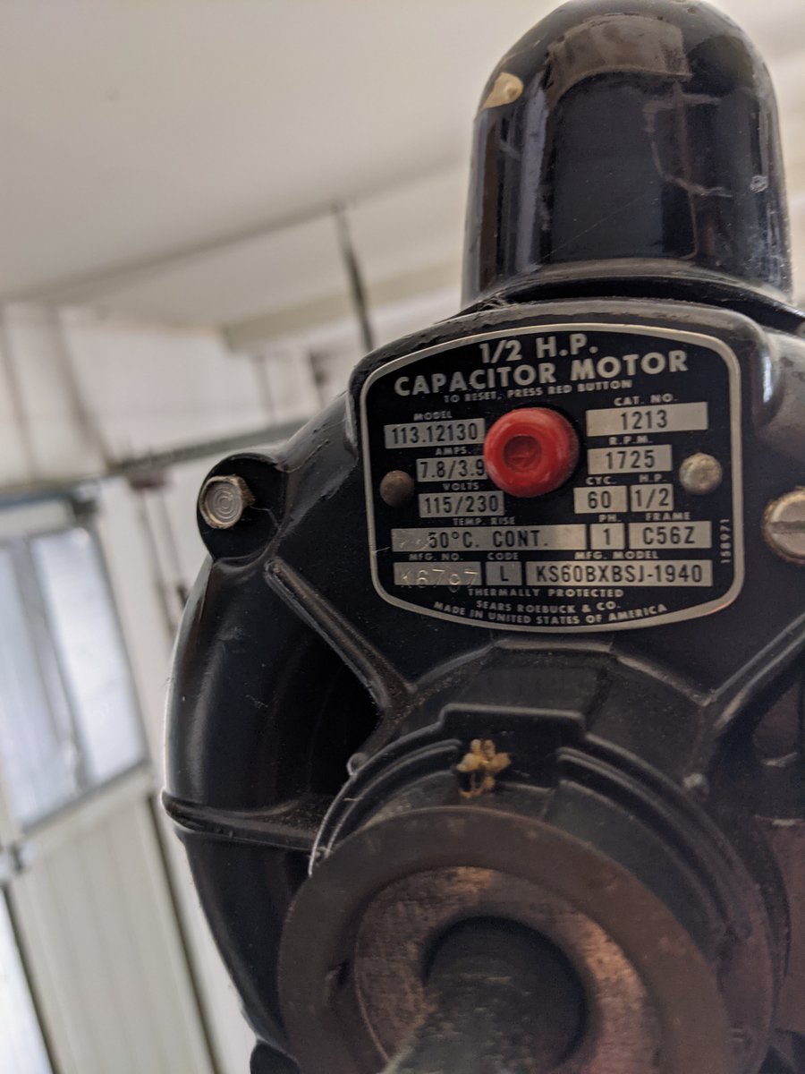 the_black_lodge's tweet image. WA area hackers, makers, and builders. We're selling our Craftsman Drill Press (113.12130) with 1/2HP motor. Asking 200.00. This thing is 1970's era, back when America built tools that lasted and could murder you if you didn't respect them. We need the space back. Contact @_noid_
