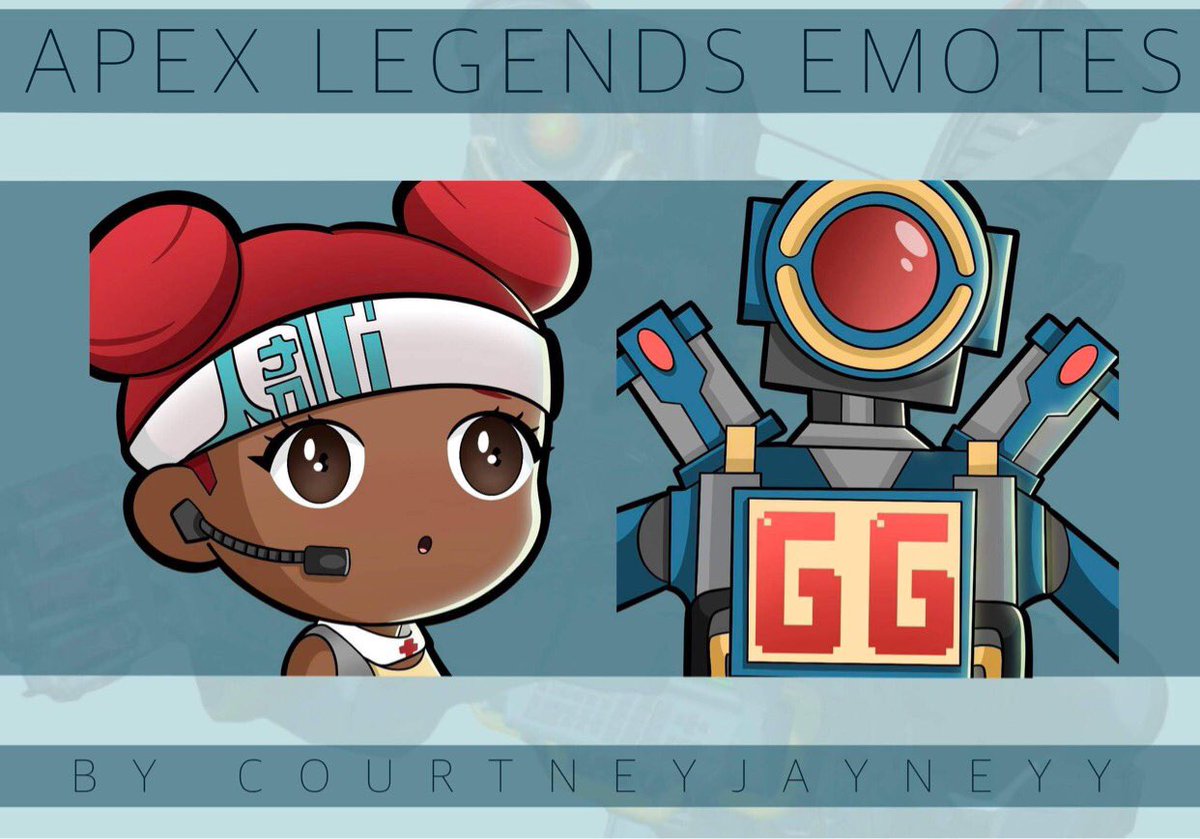 Courtneyjayneyy's tweet photo. Graphics from this week 🖤 #twitchemotes #apexlegends #apex https://t.co/9xDZ2GYccB