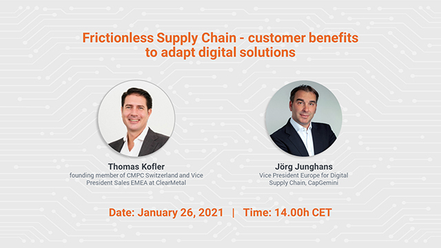 ClearMetalInc's tweet photo. 🤔 True or False: Global visibility for exception management is now table stakes

Join the debate on January 26th with CapGemini's VP of Digital Supply Chain, Jörg Junghans » https://t.co/ueRElFetPX

#containershipping #globaltransportation #supplychain #supplychainvisibility https://t.co/E6OCM9OeWI