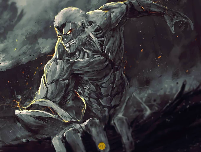 "I Have To Go Back Home, Even Though There's Nothing Left To Go Home To. That Purpose Is All That's Left Inside Me. I Will Go Back, No Matter What."
.
Reiners character arc shown in this seasons episodes have been so good! I cant wait for the next episode #attackontitan 