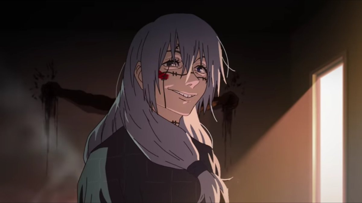 the ants on the bread precede this scene of mahito with blood on his faceants are used to symbolise insignificance & death (mahito)they're eating bread (nanami) which makes me think of how mahito ate at nanami's shaky belief in the significance of the gratitude of others