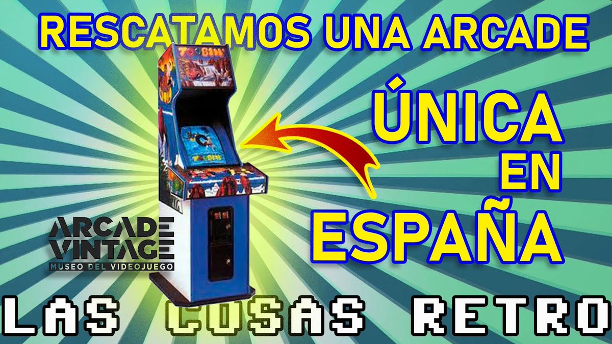 🔴 ¡NUEVO VÍDEO!
🍿 Prepara palomitas que nos vamos de aventura Arcadeológica con los chicos de <a href="/Arcade_Vintage/">Museo Arcade Vintage</a>.
Rescatamos una arcade muy especial y localizamos a su primer propietario que nos cuenta una historia maravillosa.
▶ youtu.be/3Qg6iR0S8Cc
▶ youtu.be/3Qg6iR0S8Cc