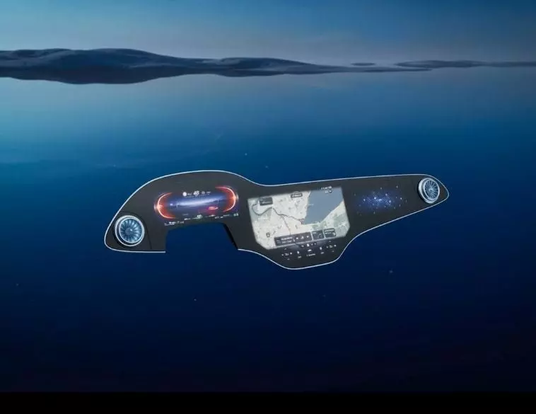 Durante el #CES2021, #MercedesBenz  presentó la evolución de su tablero MBUX, mismo que será incorporado en los modelos 2022 del sedán eléctrico EQS.