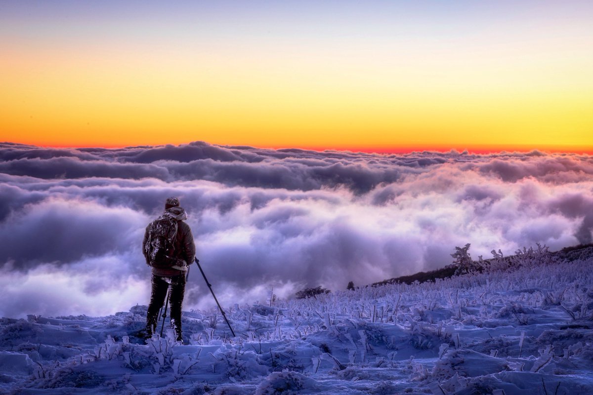 AppalachianAdv's tweet photo. Are you looking to see an epic North Carolina sunrise above the clouds? Or maybe you’d like to hone in your photography skills and take some photos you’ll cherish forever? Either way, contact us for a guided sunrise hike or photography class!

#AppalachianAG | @VisitNC https://t.co/FBQLhQcIcp