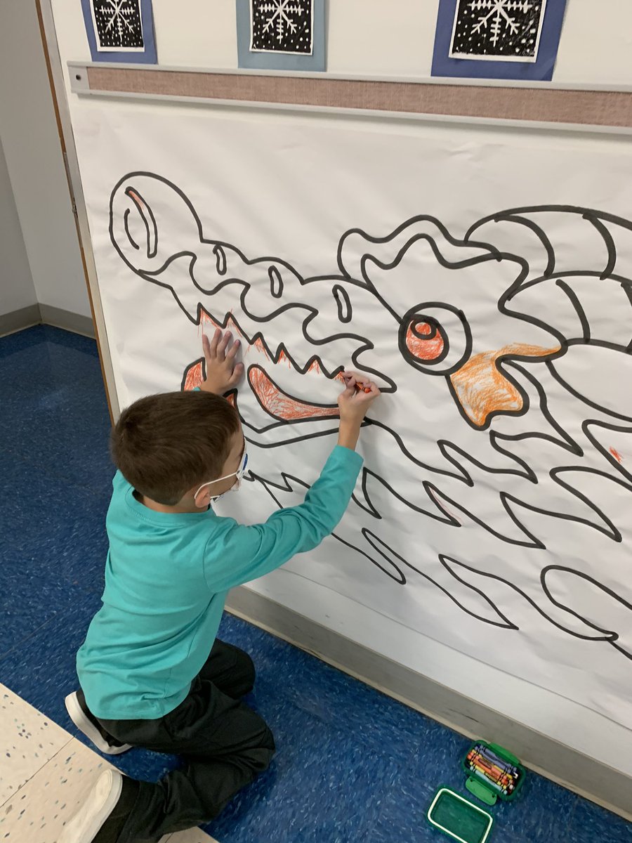 KNormoyleHBT's tweet photo. Love that our art teacher made a giant coloring page for students and staff! 🎨 https://t.co/ZXSO48LPwg