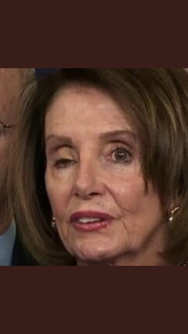 scalyonee1977's tweet photo. Since Fancy Nancy couldnโt remove #Donaldtrump out of the white-house early with her shenanigans & because of the talk of the #Declassification of Files, she now has to Sleep with one eye open. https://t.co/EqYOVxSnMq
