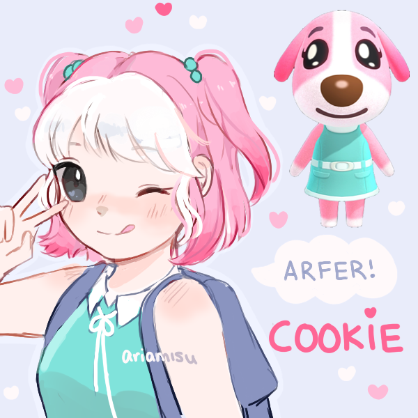 ariamisu's tweet photo. drew some dog villagers !! #animalcrossing https://t.co/aFLWIFJvic