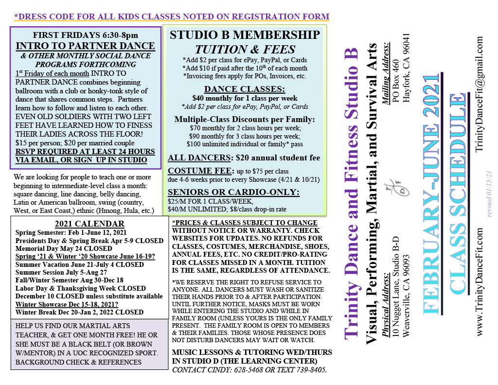 Trinity Dance and Fitness Studios (@trinitydancefit) / Posts / X
