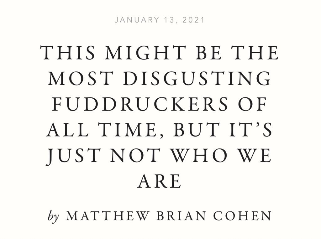 ChrisBolman's tweet photo. I thought satire was dead but somehow @mcsweeneys is still parading hits https://t.co/AOsHgGrOol