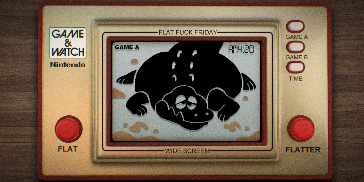 FlatFuckFriday, y'all